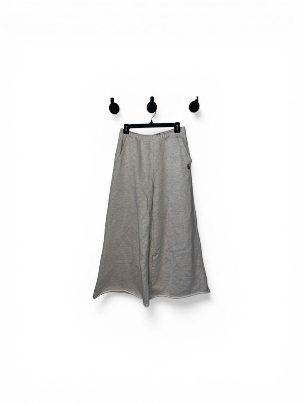 FP Movement by Free People Oatmeal Heather Wide Leg Lounge Pants - Picture 2 of 6